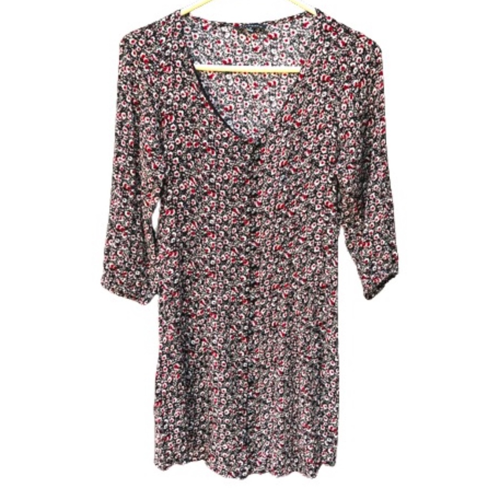 Staccato 3/4 Sleeve Swing Dress